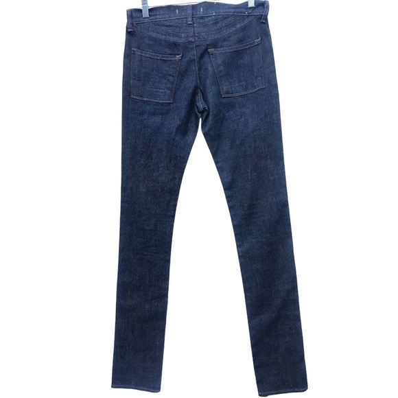 J BRAND JEANS Dark Indigo STIN 9512 Stockholm SKINNY Slim 5-POCKET 25 jeans - Picture 4 of 11